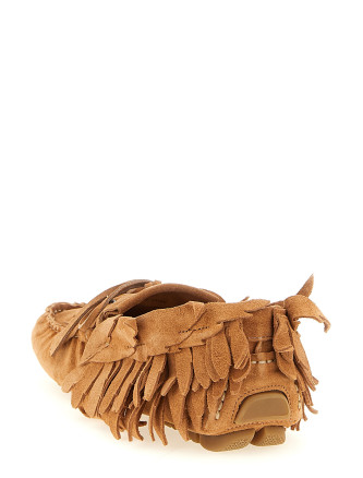 Лоферы ALBERTA FERRETTI Suede loafers (A600580010087) #