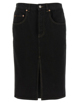 Миди SAINT LAURENT Pencil skirt