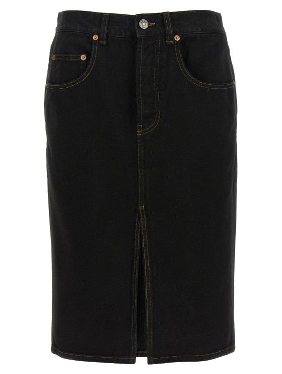 Миди SAINT LAURENT Pencil skirt (772260Y33WC1299) #1