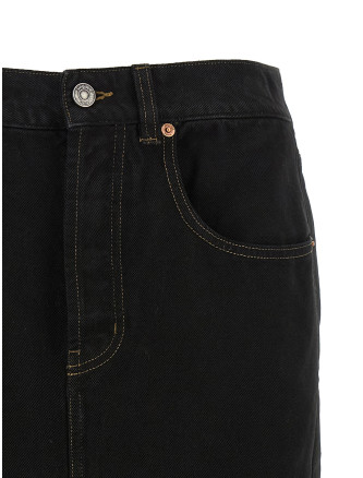 Миди SAINT LAURENT Pencil skirt (772260Y33WC1299) #