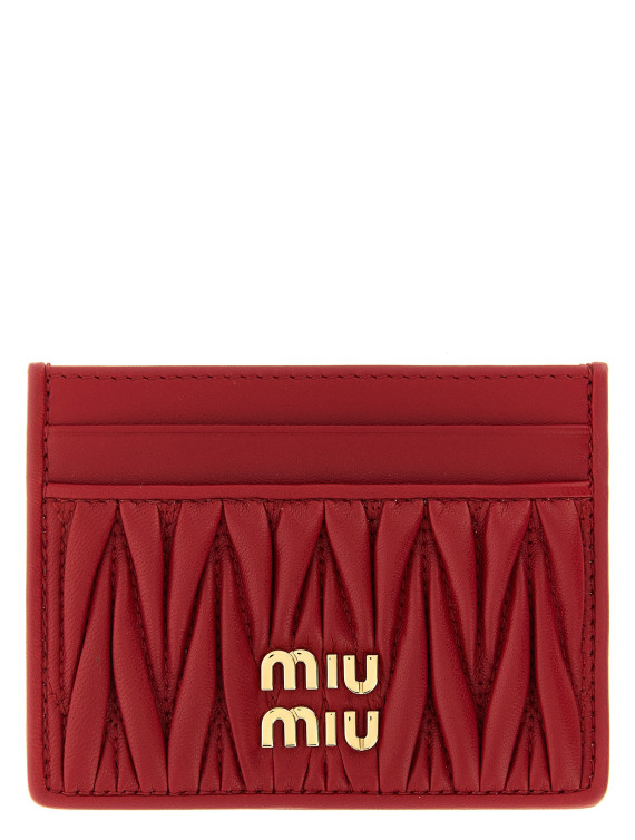 Кошелек, кардхолдер MIU Matelassé nappa cardholder (5MC076AFPPF0011) #1