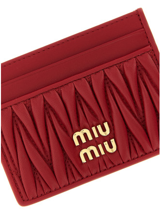 Кошелек, кардхолдер MIU Matelassé nappa cardholder (5MC076AFPPF0011) #