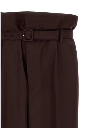 Брюки SAINT LAURENT 'Paper-Bag' (857058Y1N025022) #