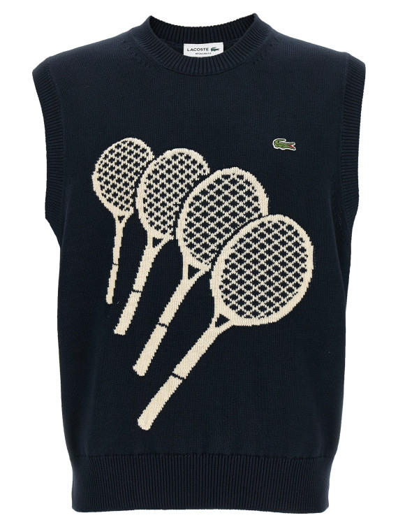 Жилет LACOSTE Jacquard cotton vest (AH07902I7) #1