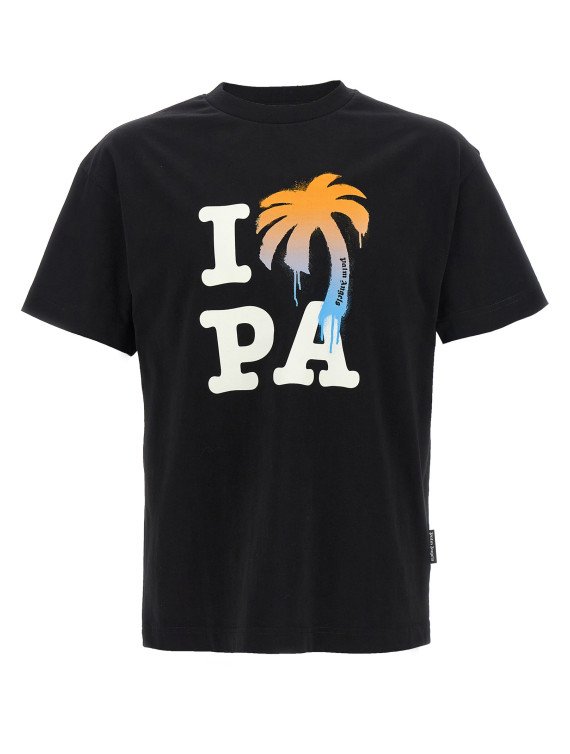 Футболка PALM ANGELS 'I Love PA' (PMAA109S26JER00710011001) #1