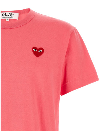 Футболка COMME DES GARÇONS PLAY Logo patch t-shirt (AXT2723) #