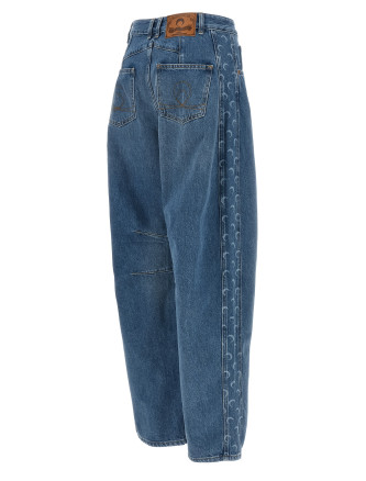 Джинсы MARINE SERRE 'Moon' (WPA174ACDEN0002BL05) #