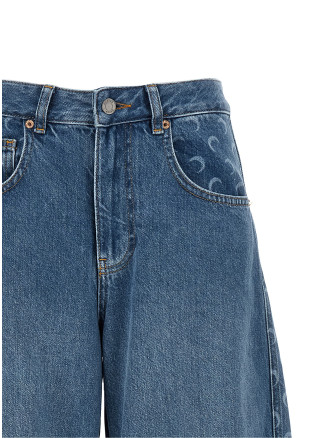 Джинсы MARINE SERRE 'Moon' (WPA174ACDEN0002BL05) #