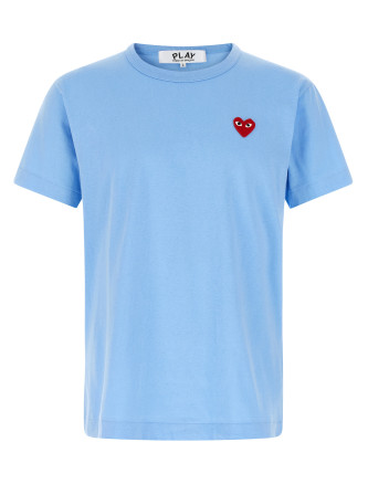 Футболка COMME DES GARÇONS PLAY Logo patch t-shirt