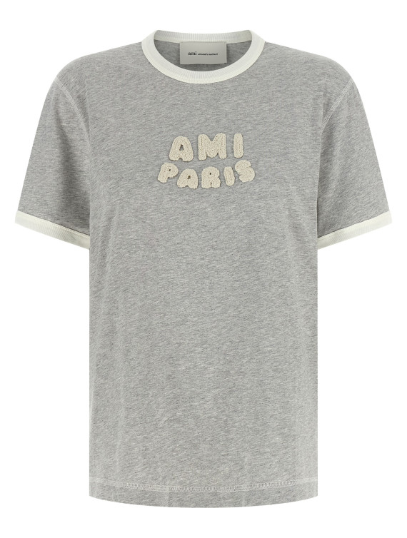 Футболка AMI PARIS 'Ami De Coeur' (UTS371724A079) #1