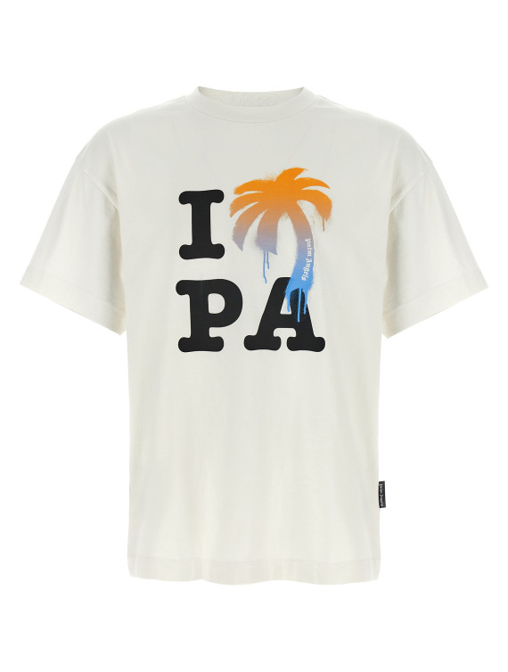Футболка PALM ANGELS 'I Love PA' (PMAA109S26JER00703100310) #1