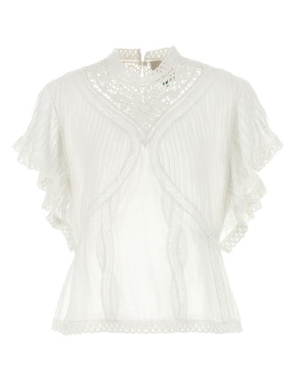 Көйлек, блузка FARM RIO Openwork detail blouse