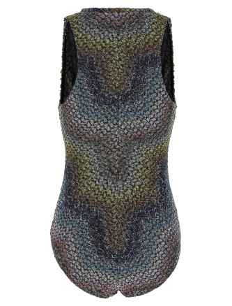Пляжная одежда MISSONI Zigzag one-piece swimsuit (MS26SP13BC0065SMSNS) #