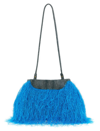 Клатч DRIES VAN NOTEN Fringed clutch