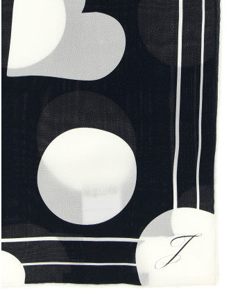 Шарф, платок JACQUEMUS 'Le Foulard Coeur' (26EACU00827AW002633HD) #