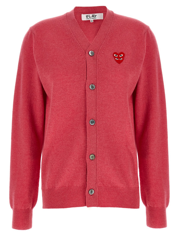 Свитер, кардиган COMME DES GARÇONS PLAY 'Double Red Emblem' (AXN0764) #1