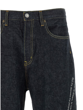 Джинсы UNDERCOVER 'People Have the Power' (UC1F45062INDIGO) #