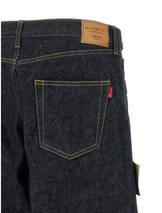 Джинсы UNDERCOVER 'People Have the Power' (UC1F45062INDIGO) #