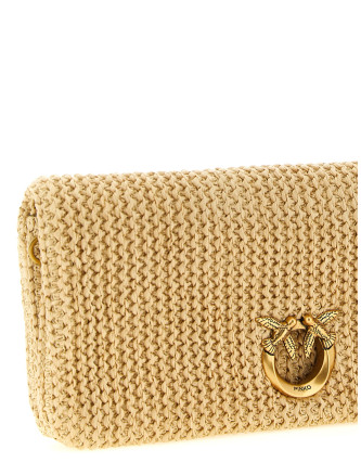 Клатч PINKO 'Love Bag click Soft Horizontal' (106022A391C24Q) #