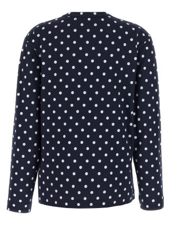Футболка COMME DES GARÇONS PLAY 'Red Emblem' (AXT1662) #