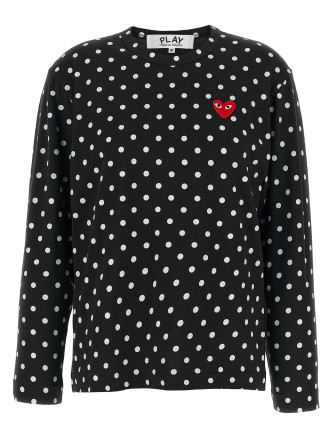 Футболка COMME DES GARÇONS PLAY 'Red Emblem'
