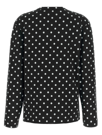 Футболка COMME DES GARÇONS PLAY 'Red Emblem' (AXT1661) #