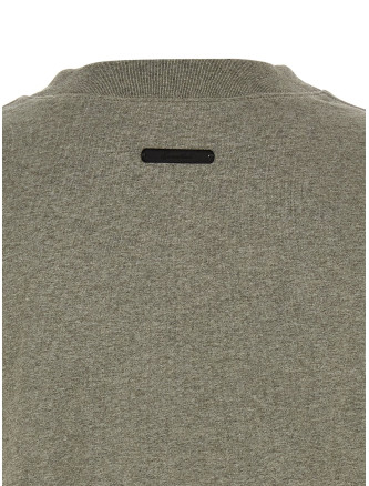 Футболка FEAR OF GOD ESSENTIAL 'Signature 90s' (125SP264592FCONCRETEHEATHER) #