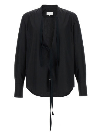 Көйлек, блузка MAISON MARGIELA Raw cut hem shirt