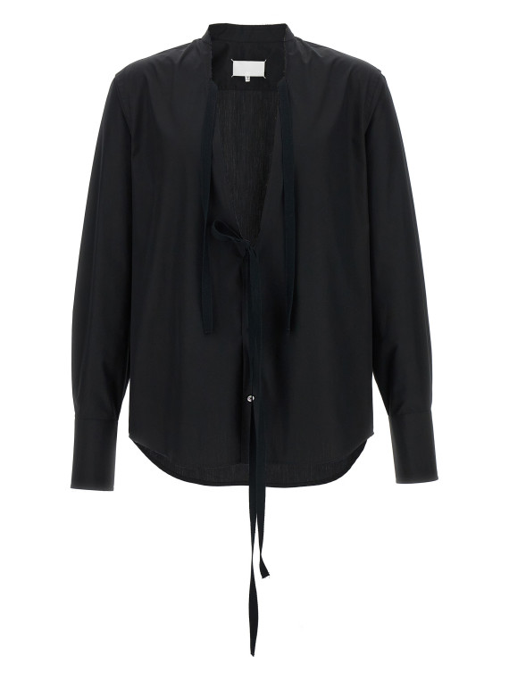 Рубашка, блузка MAISON MARGIELA Raw cut hem shirt (S67DT0031S43001900) #1