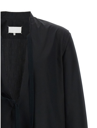 Рубашка, блузка MAISON MARGIELA Raw cut hem shirt (S67DT0031S43001900) #
