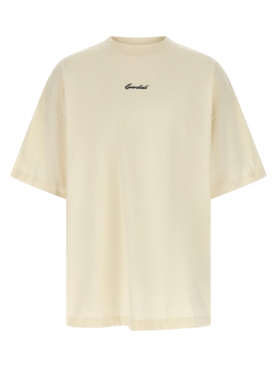 Футболка FEAR OF GOD ESSENTIAL 'Signature 90s' (125SP264593FIVORY) #1