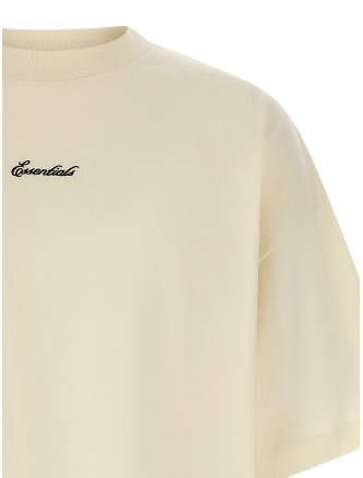 Футболка FEAR OF GOD ESSENTIAL 'Signature 90s' (125SP264593FIVORY) #