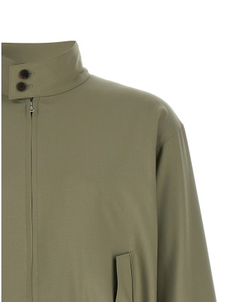Повседневная куртка AURALEE Wool bomber jacket (A26SB01MTLIGHTKHAKI) #
