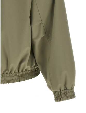 Повседневная куртка AURALEE Wool bomber jacket (A26SB01MTLIGHTKHAKI) #