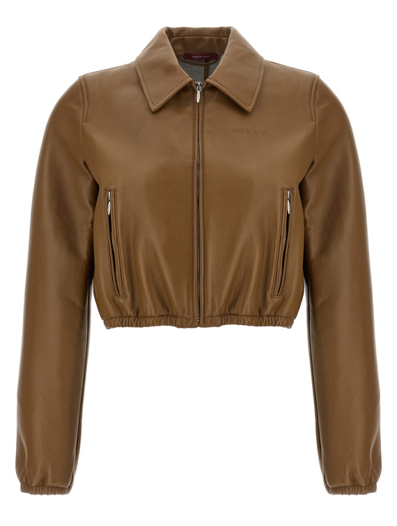 Кожаная куртка GUCCI 'Gucci' (852289XNBBW2006) #1