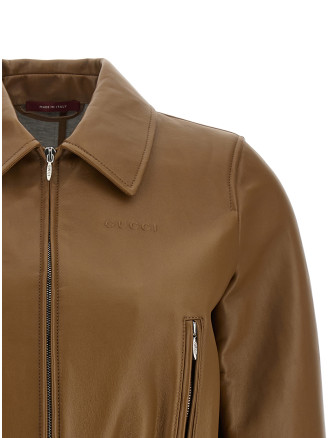 Кожаная куртка GUCCI 'Gucci' (852289XNBBW2006) #