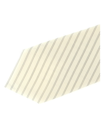 Галстук, папильон AURALEE Striped tie (A26ST03WWIVORYWHITESTRIPE) #