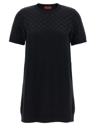 'GG' crystal dress
