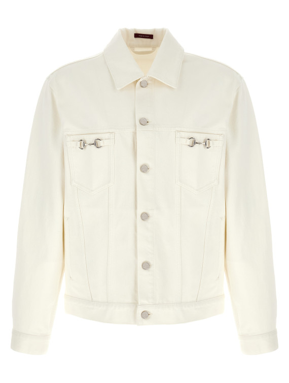 Джинсовая куртка GUCCI 'Morsetto' (855038XDDD99000) #1