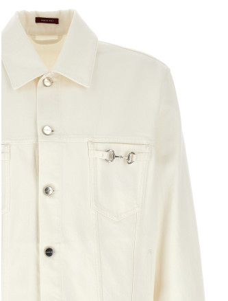 Джинсовая куртка GUCCI 'Morsetto' (855038XDDD99000) #
