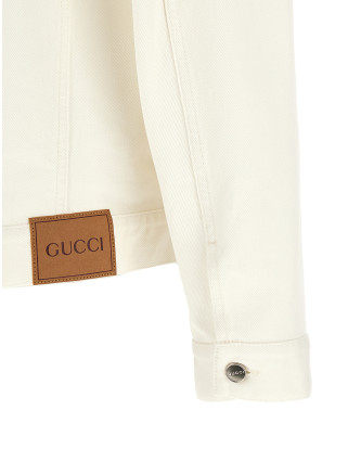 Джинсовая куртка GUCCI 'Morsetto' (855038XDDD99000) #