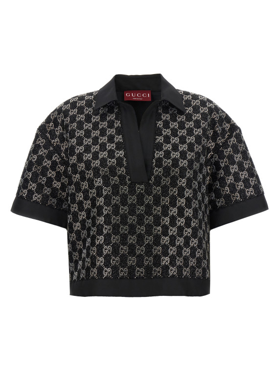 Вечерний топ GUCCI 'GG' (846682ZARWY1000) #1