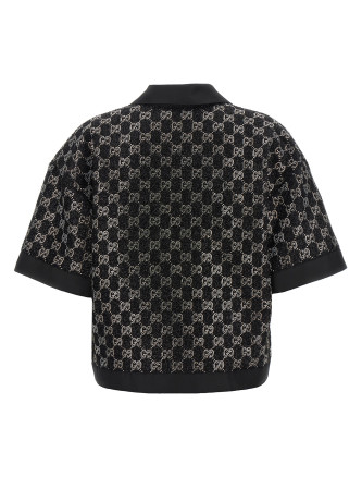Вечерний топ GUCCI 'GG' (846682ZARWY1000) #
