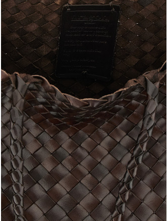 Ручная сумка DRAGON DIFFUSION 'Santa Croce' (8892DGS6MATDKBROWN) #