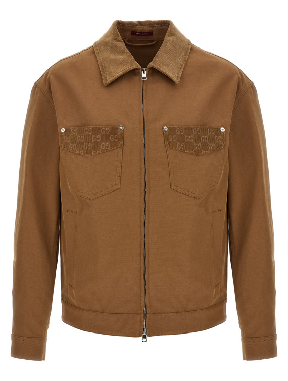 Повседневная куртка GUCCI Workwear jacket (854304ZAUJI2630) #1