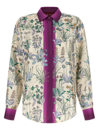 Рубашка, блузка GUCCI Silk shirt