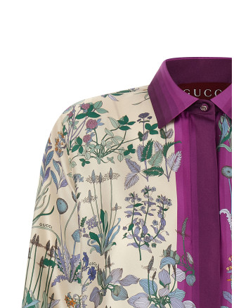 Рубашка, блузка GUCCI Silk shirt (856092ZAUK79224) #