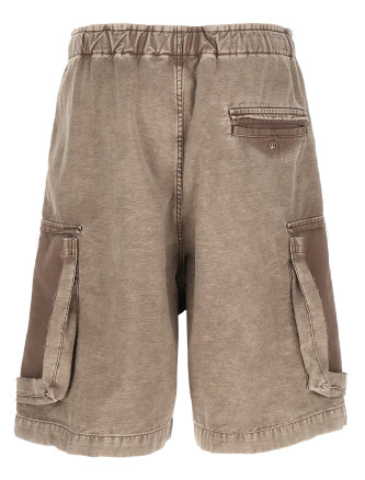 Бермуды, шорты MAISON MIHARA YASUHIRO Cargo bermuda shorts (J16PT173LTGRAY) #