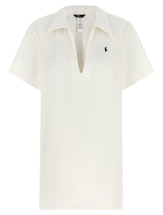 Мини POLO RALPH LAUREN Terry cloth dress