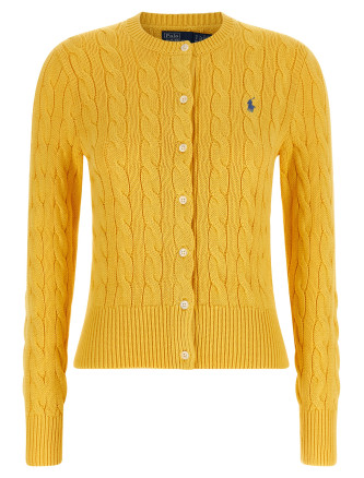 Свитер, кардиган POLO RALPH LAUREN Cotton cable cardigan